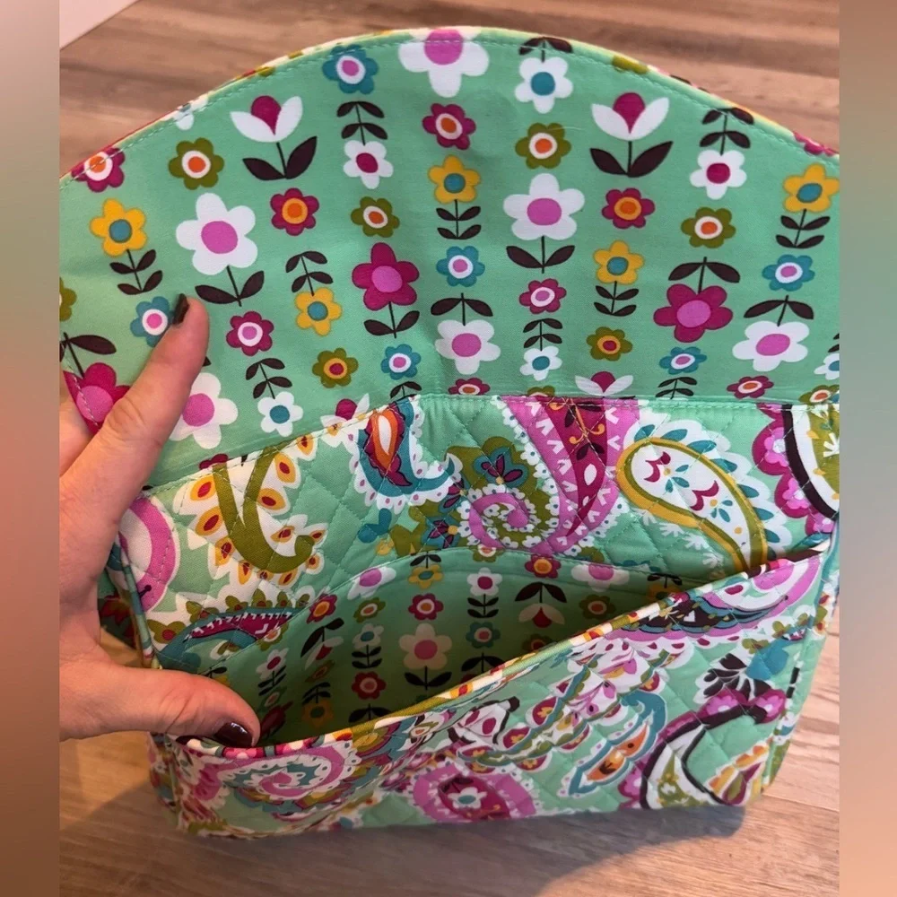 Vera Bradley Tutti Frutti Laptop / Pad Hipster Crossbody Shoulder bag